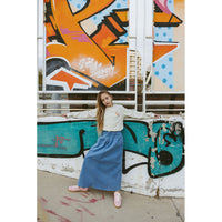 Clubhouse Classic Clubhouse Light Denim Maxi Skirt