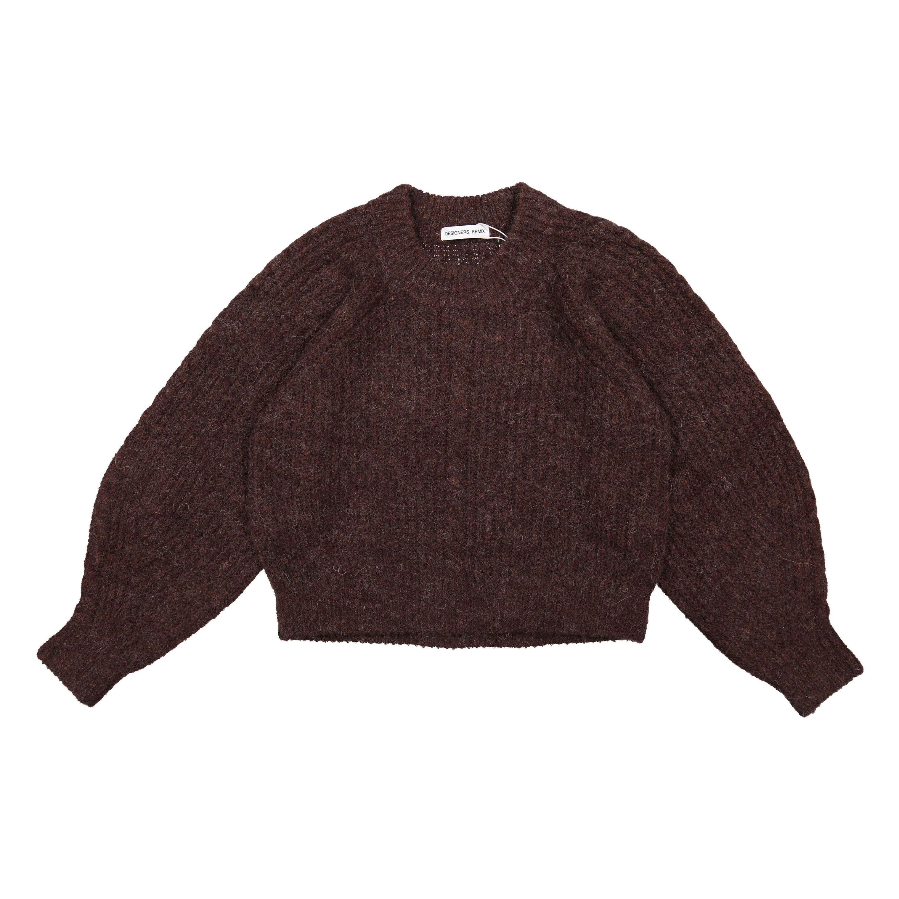 Designers Remix Dark Brown Verona Cable Knit – Ladida