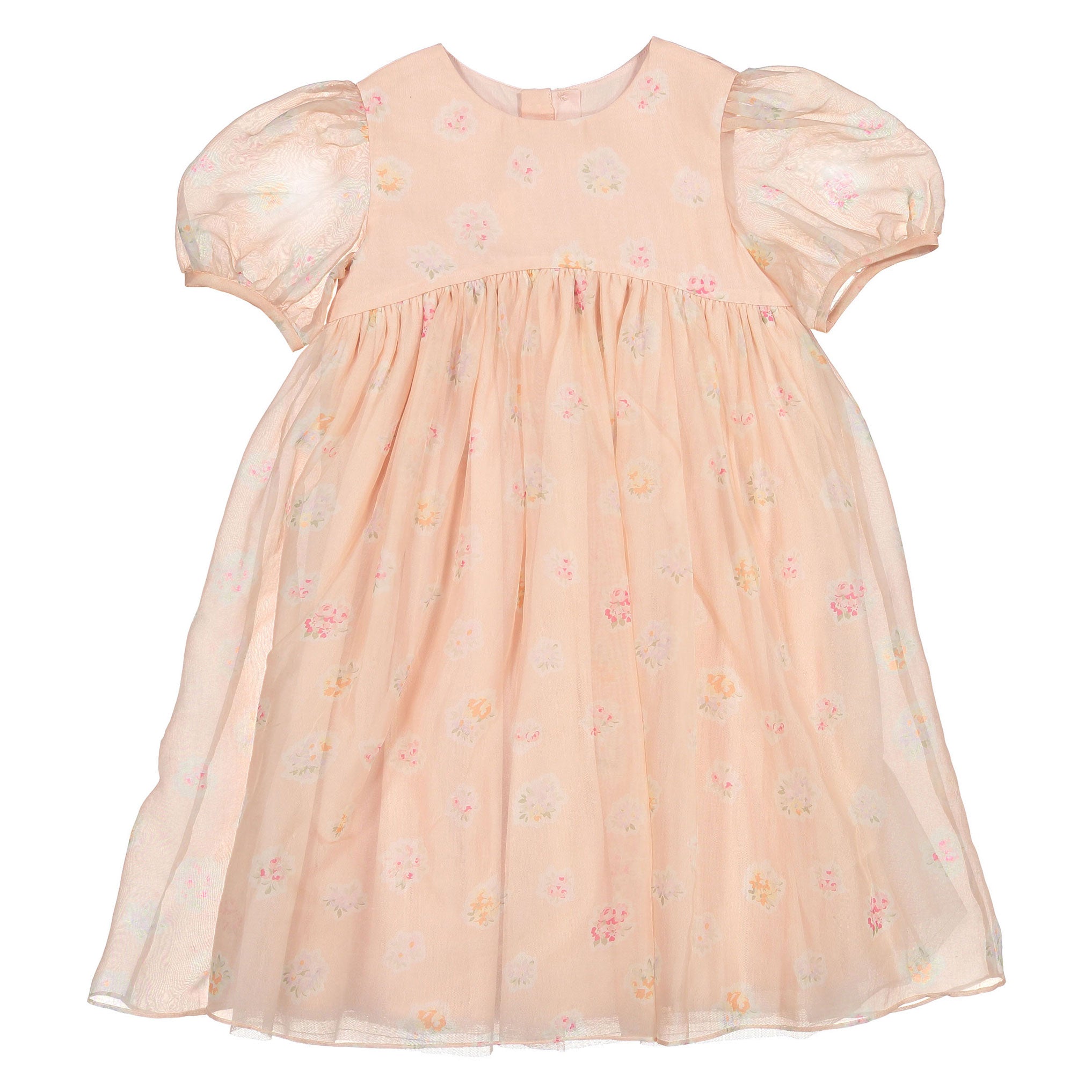Bonpoint Girls Floral Divine Dress in Pink