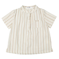 Boys and Arrows Light Khaki Stiped Tunic
