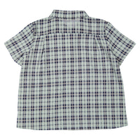 Boys and Arrows Blue Plaid Collared Shirt