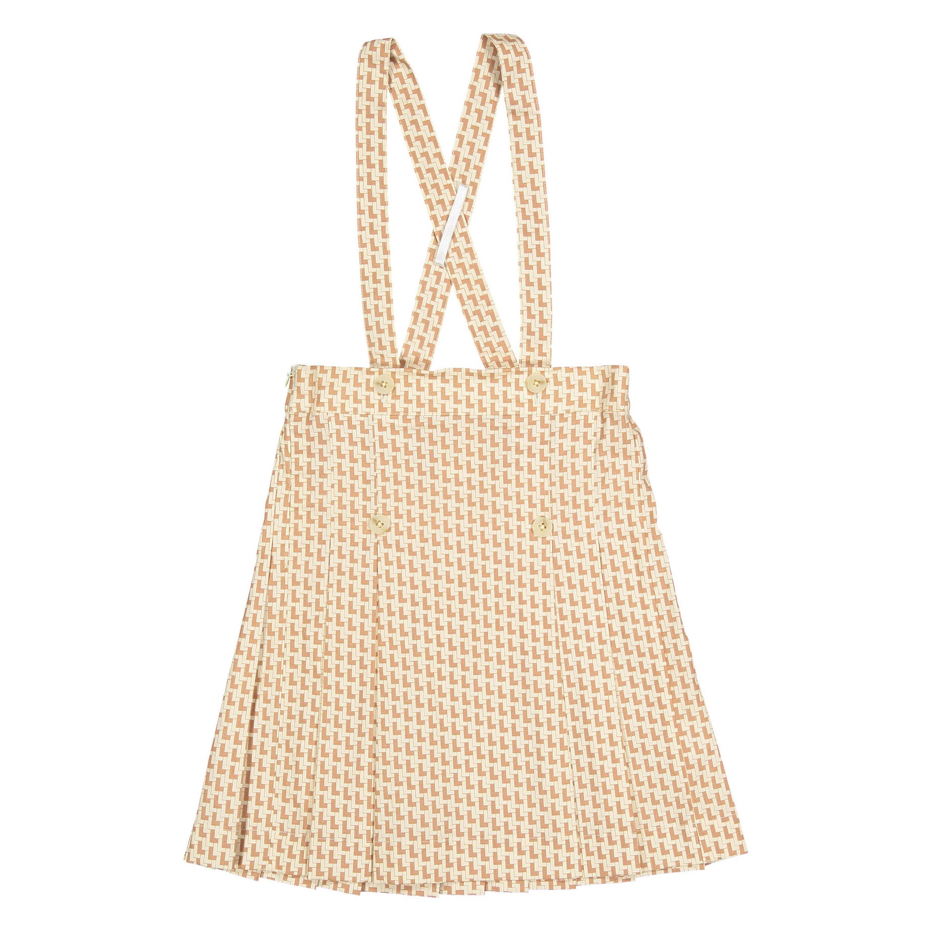 Ladida Ava and Lu Navy Plaid Pleated Skirt
