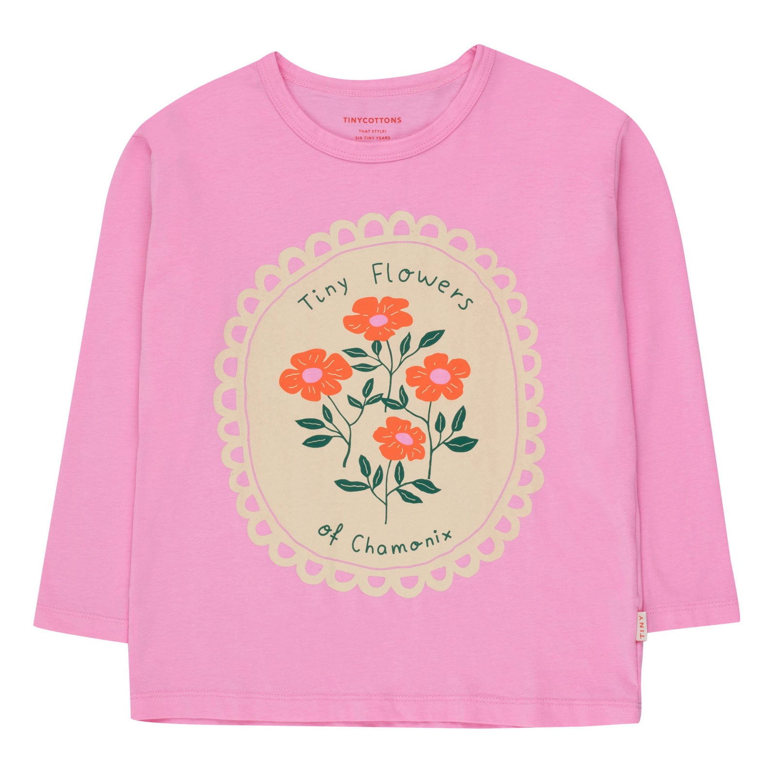 Tiny Cottons Pink Tiny Flowers Tee – Ladida