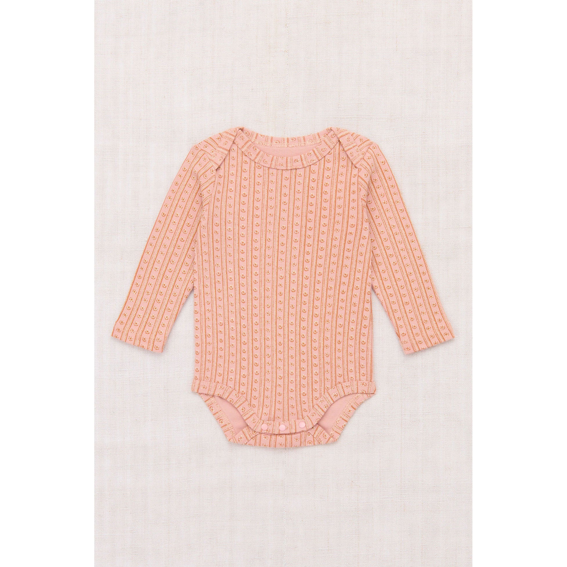 Misha and Puff Rosette Little House Floral Baby Long Sleeve Lap
