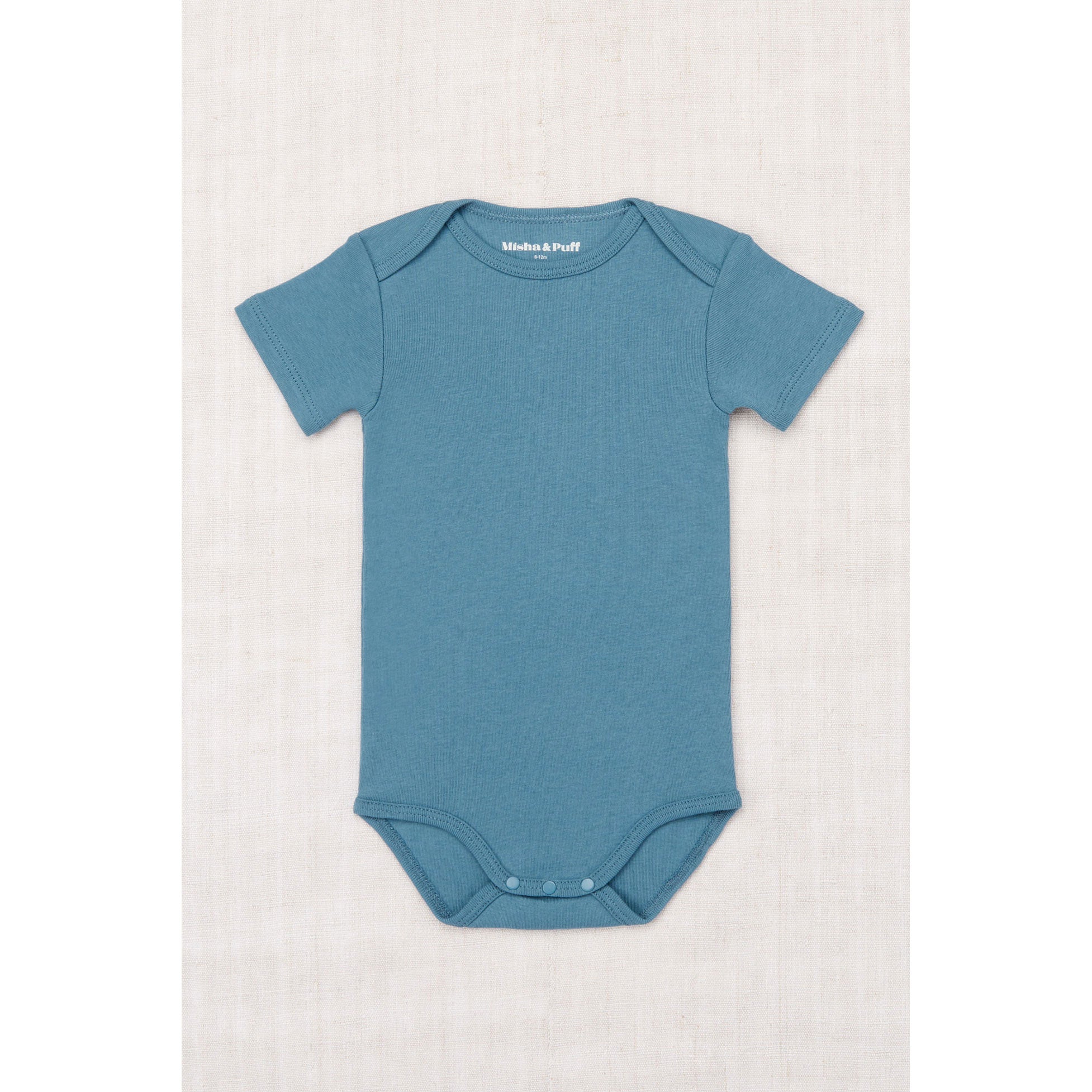 トップス Baby Short Sleeve Lap Onesie(70) misha&puff Baby Short Sleeve Lap Onesie 【公式通販】