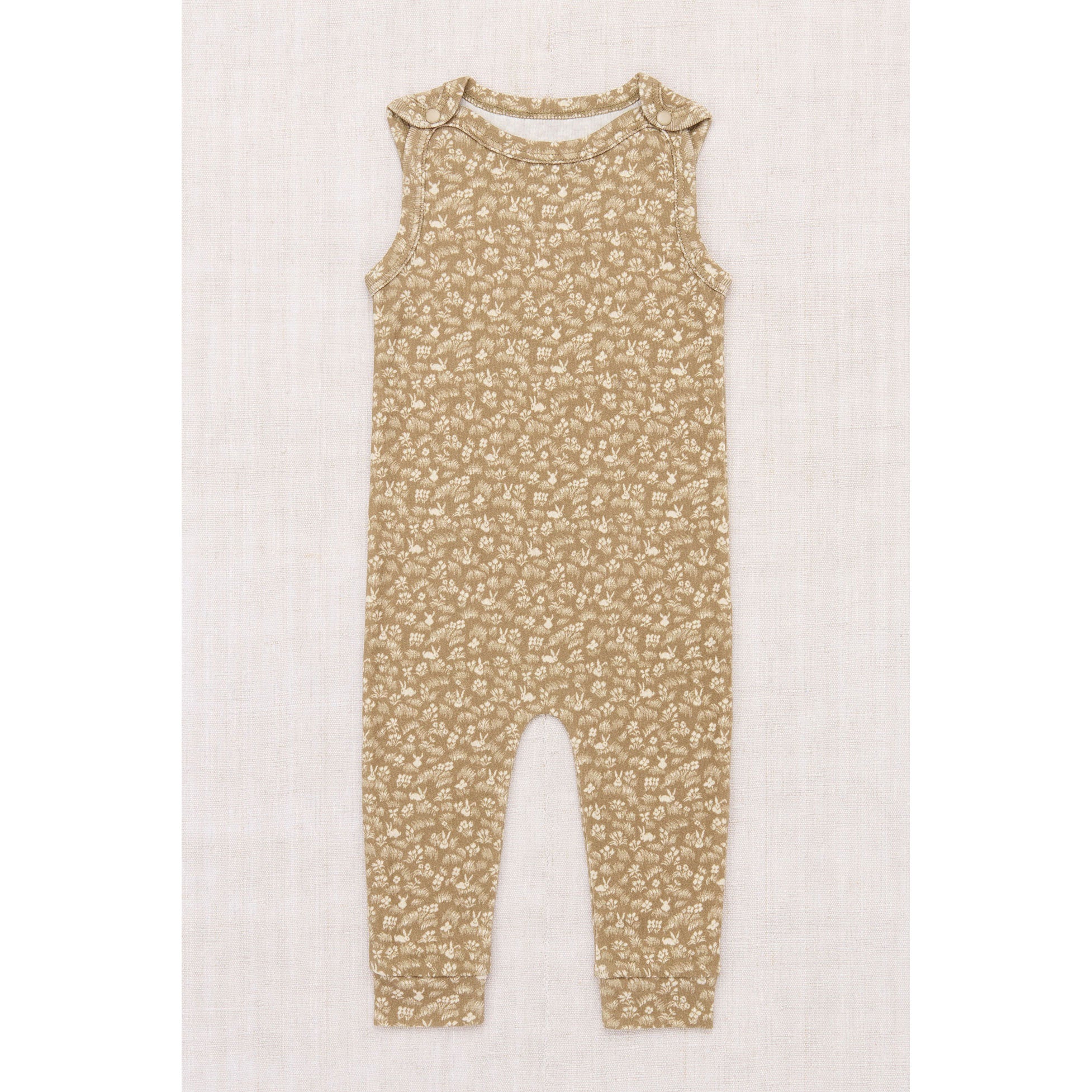Misha and Puff Kelp Bunny Meadow Baby Snap Overall – Ladida