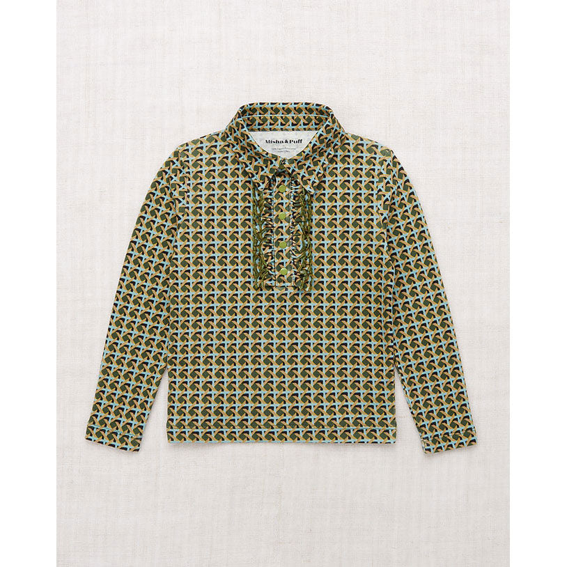 トップス Misha and Puff Leaf Lattice 5y Pattie Top – Misha & Puff
