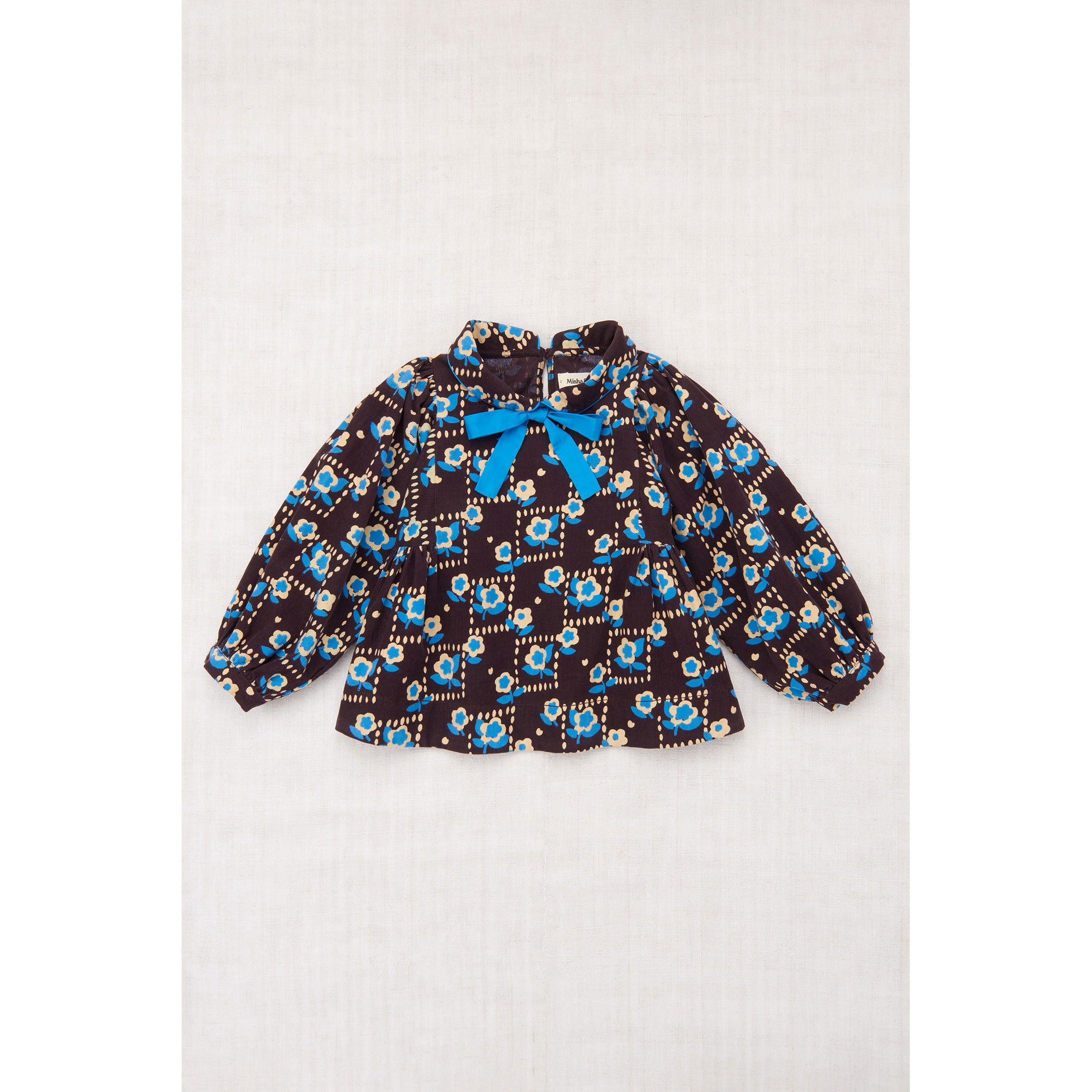 Misha and Puff Raisin Windowbox Corduroy Zora Blouse – Ladida