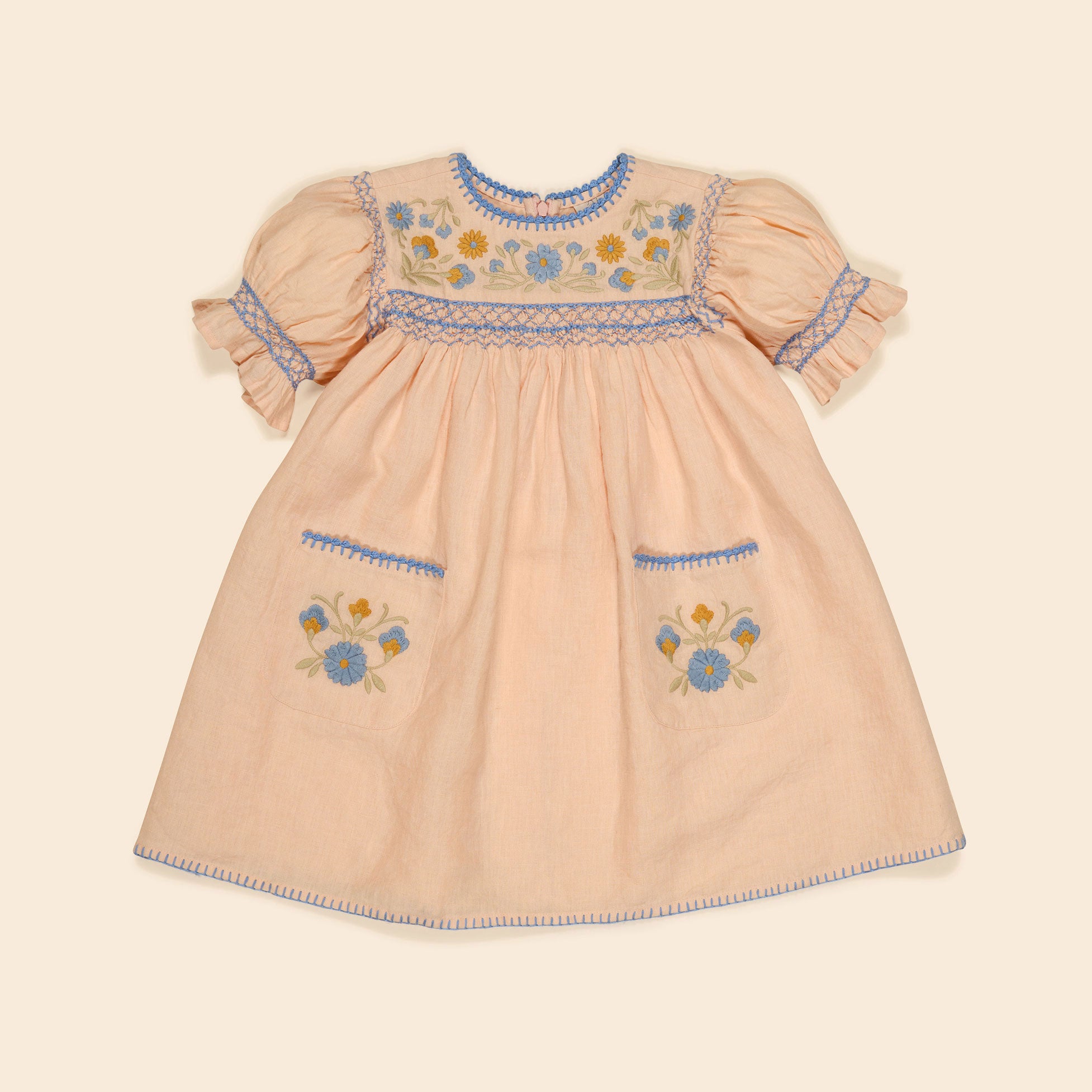 Apolina Satin Pink Dora Dress – Ladida