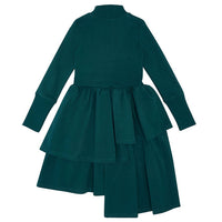 The Middle Daughter Wild Swim Blue Duplex Dress