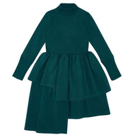The Middle Daughter Wild Swim Blue Duplex Dress