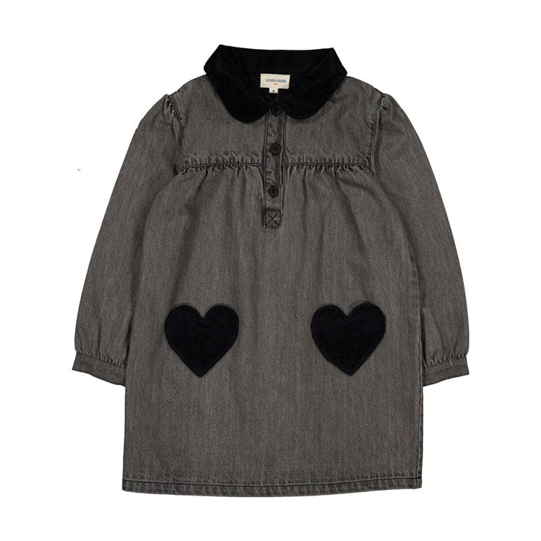 Louis Louise Grey Washed Denim Belinda Dress – Ladida