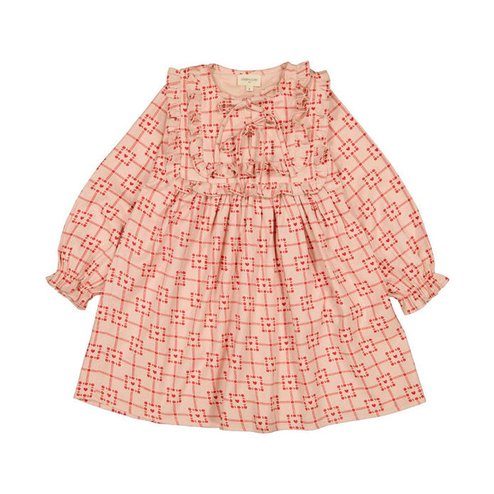 louis louise pink dress Louis Louise Pink Indian Flower Donna Dress