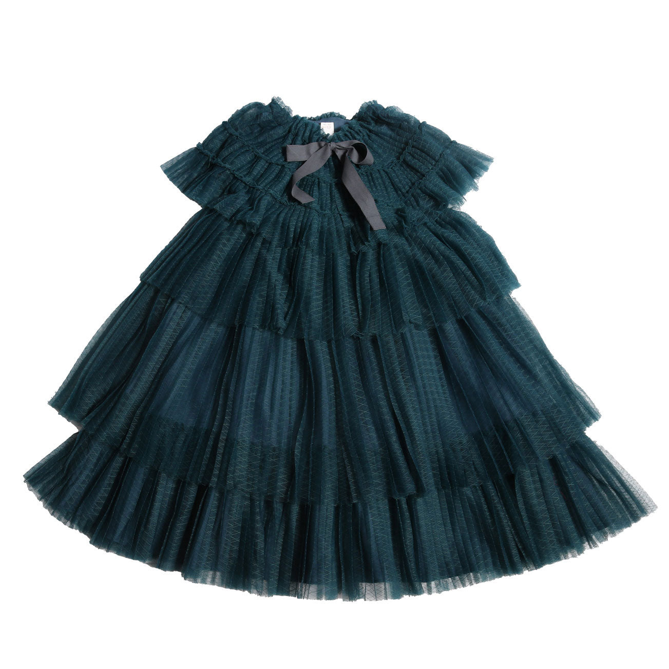 tia cibani pleated dress Cornucopia Pleated Wrap Frock Dress 12 / Moss