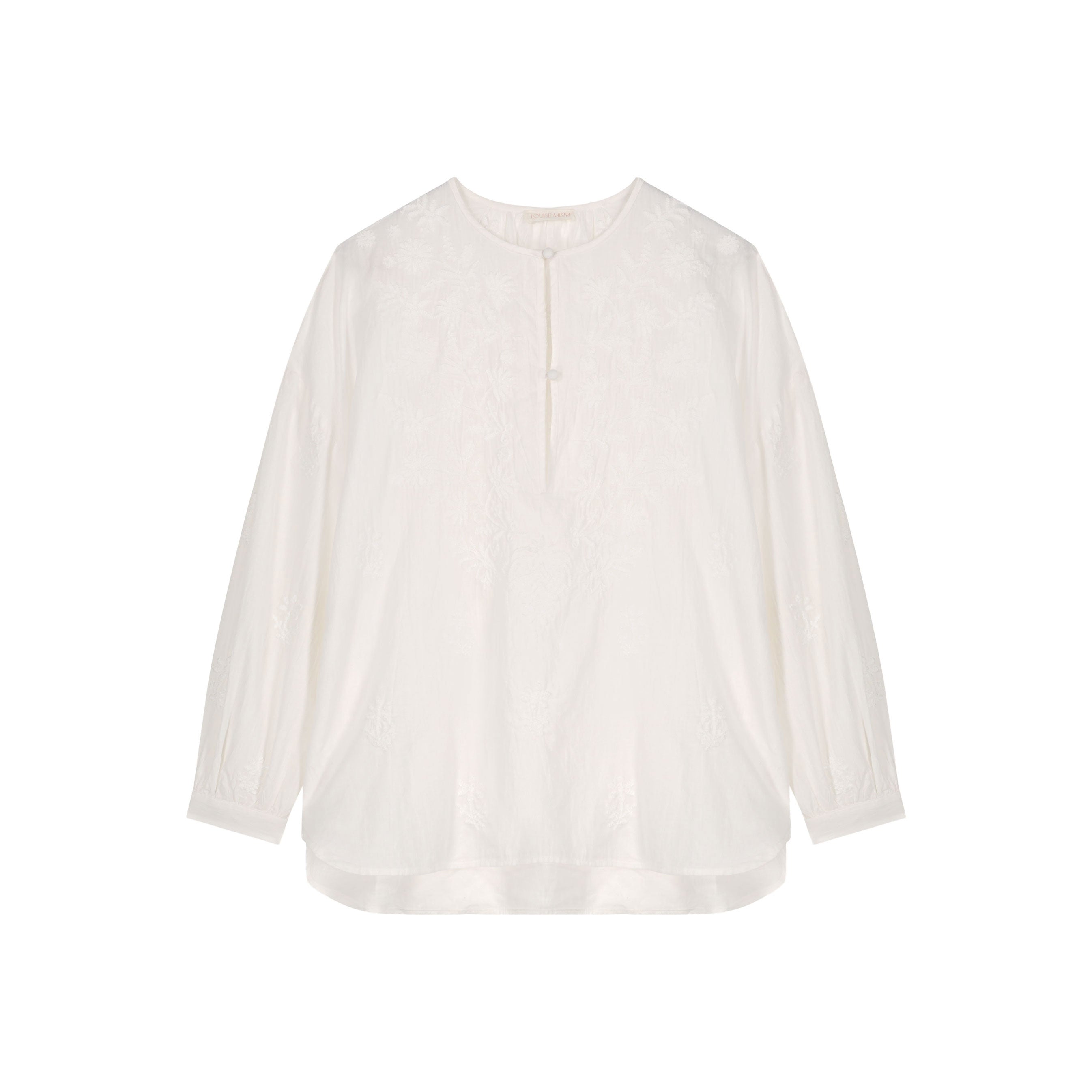 Louise Misha White Julianna Blouse – Ladida