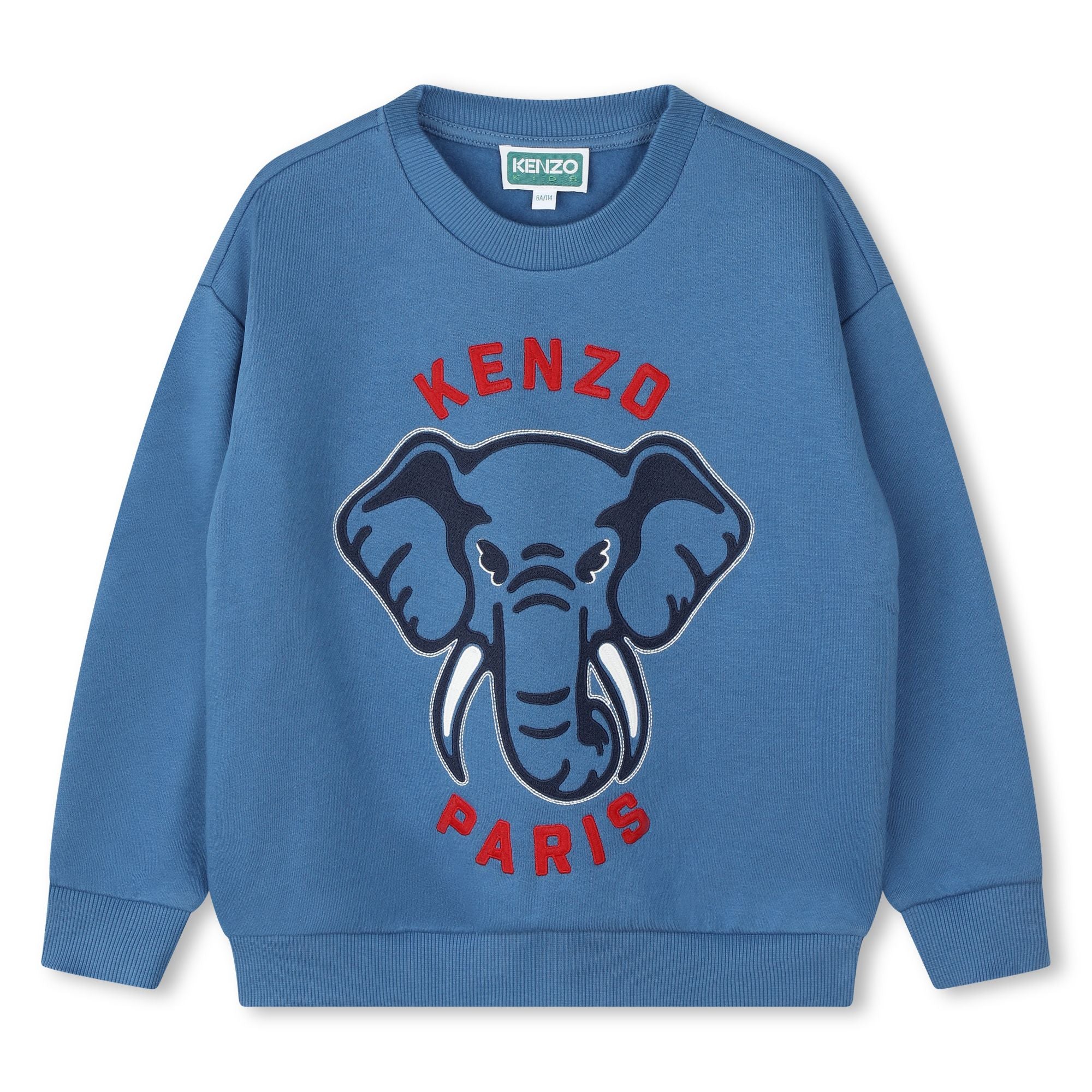 Blue kenzo sweatshirt on sale