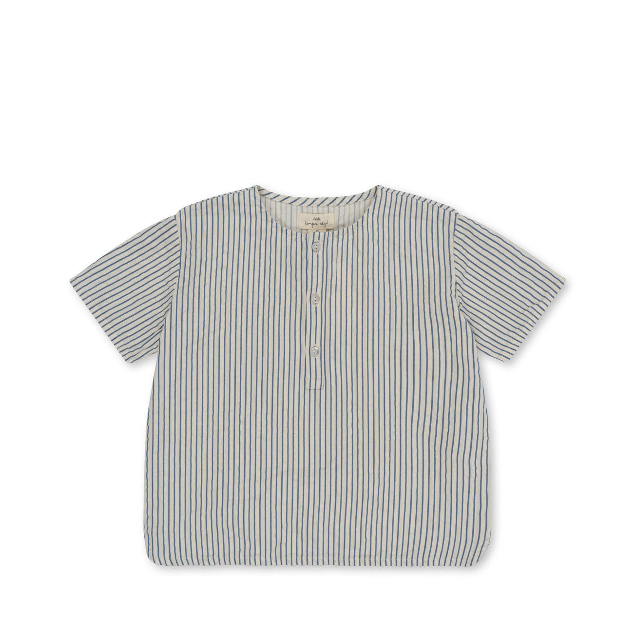 Konges Sløjd Lou Stripe Half Zip Sweatshirt - Flintstone Stripe ONE LEFT!