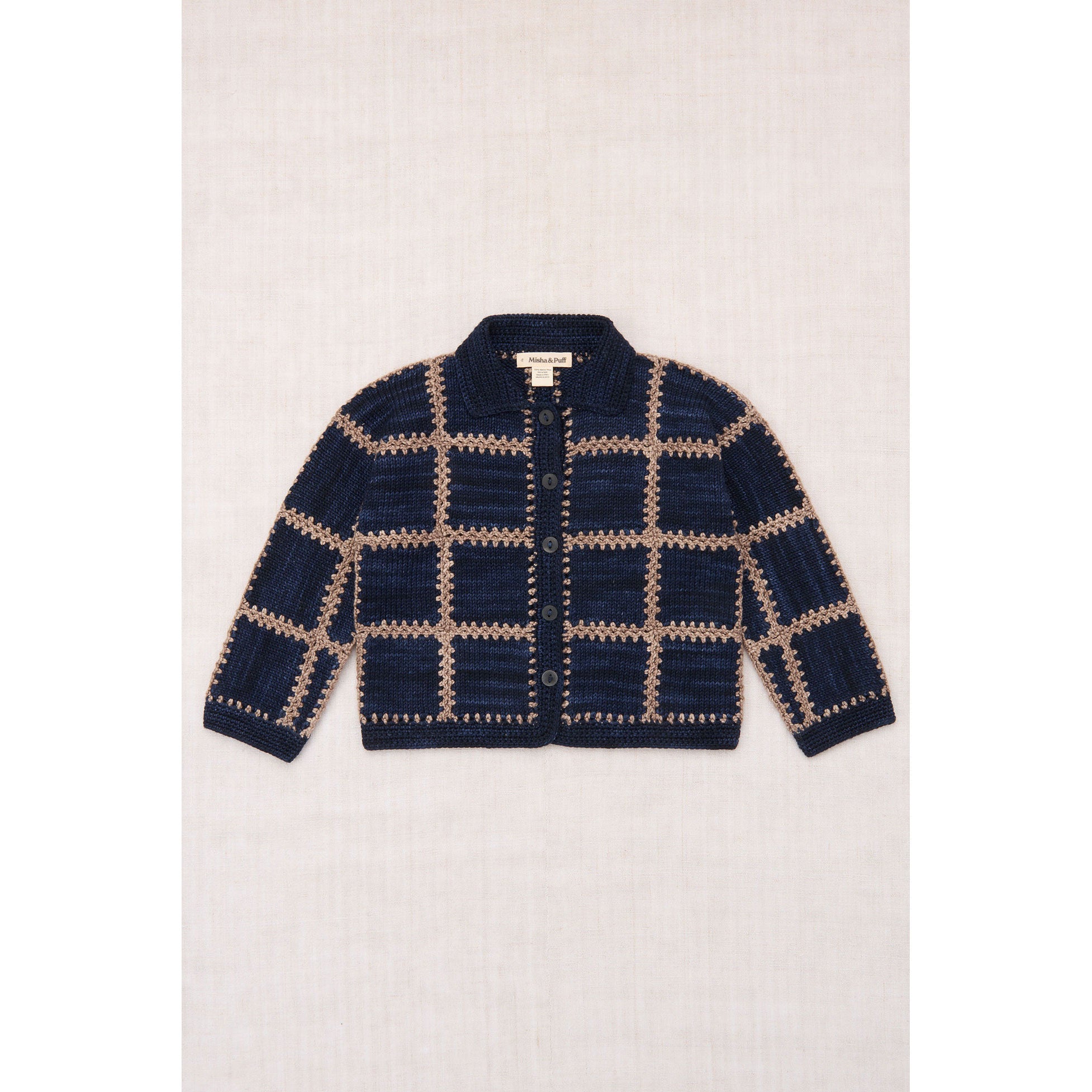 misha and puff カーディガン　3Y Zig Zag Cardigan – Misha & Puff