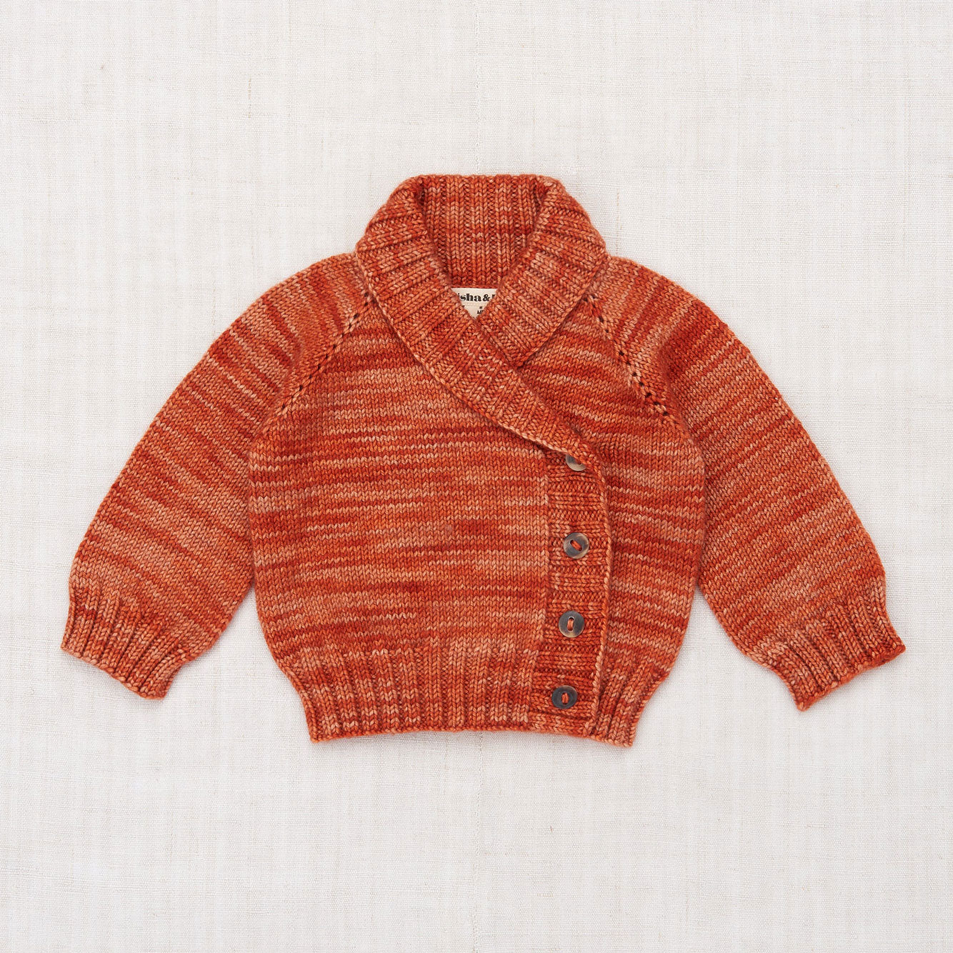 misha and puff cardigan 2-3Y caramel