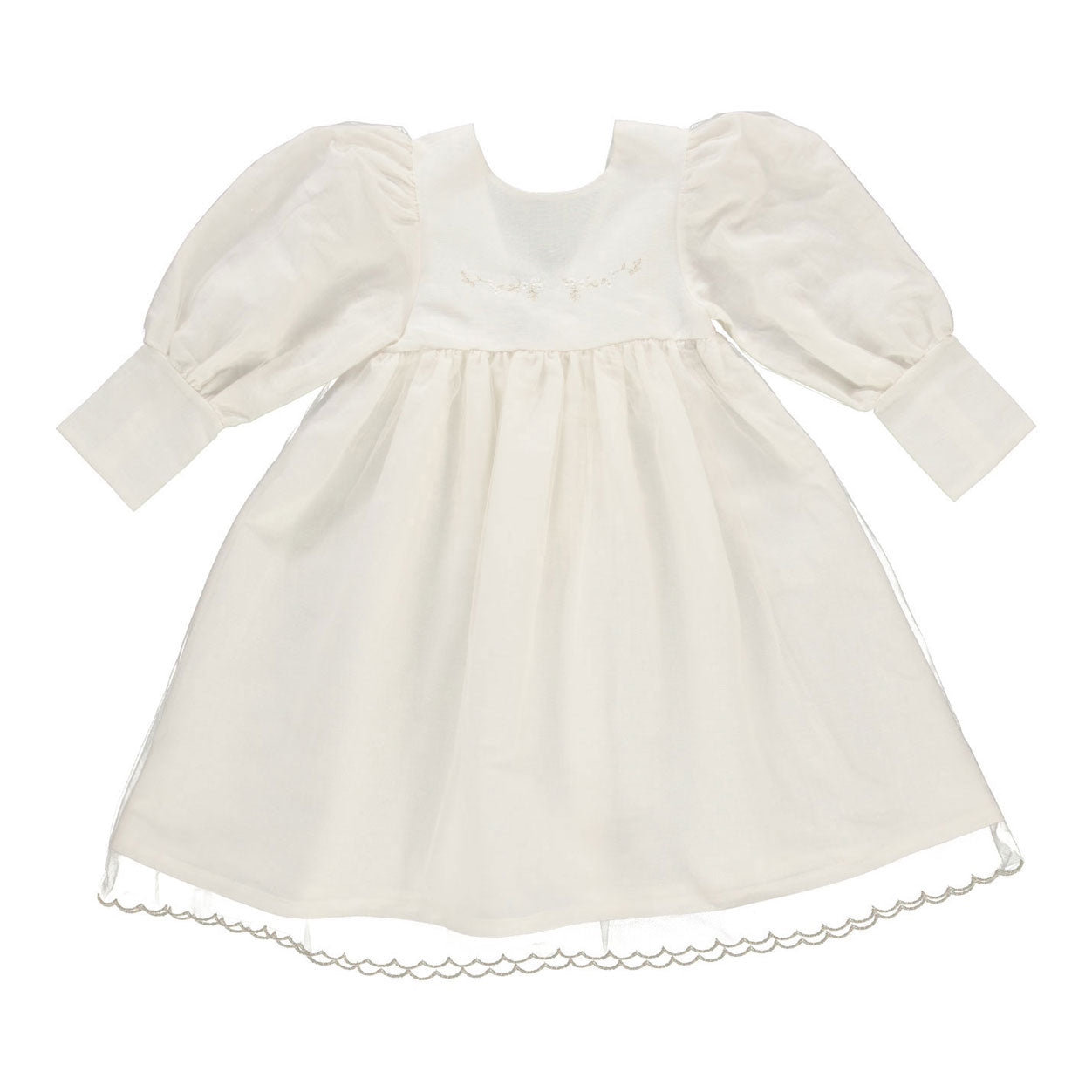 Bebe Organic Embroidered Tulle Lou-Anne Dress 3
