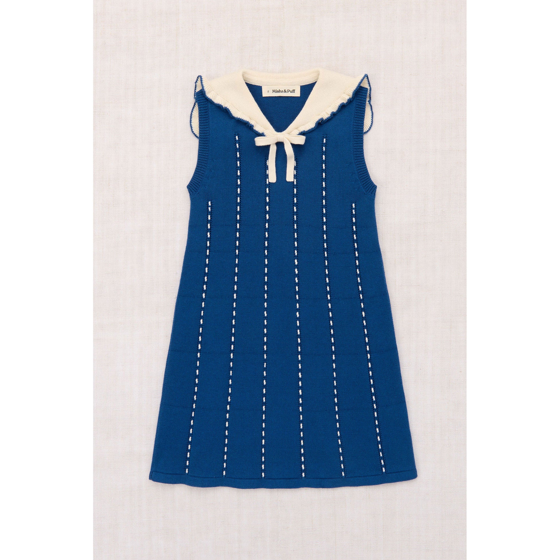 Misha and Puff Blue Ribbon Lucille Dress 8