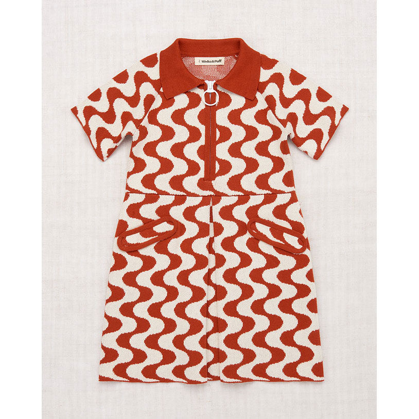 misha&puff／Jacquard Dress／6y Misha and Puff Sienna Marble Jacquard Marianne Dress – Ladida