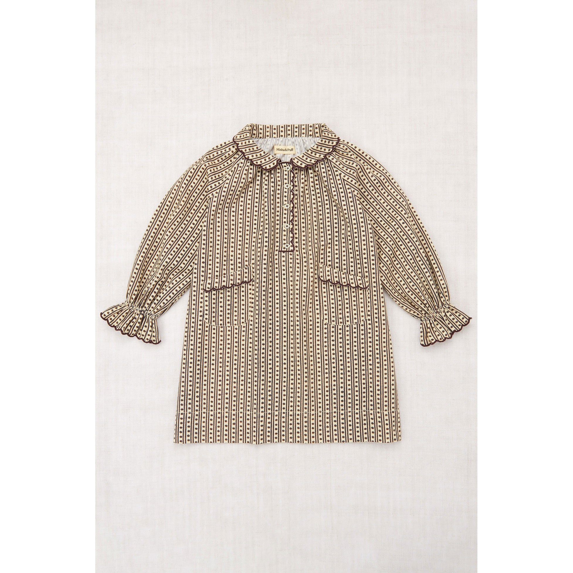 ワンピース Misha&Puff Railroad Floral Dress Misha & Puff