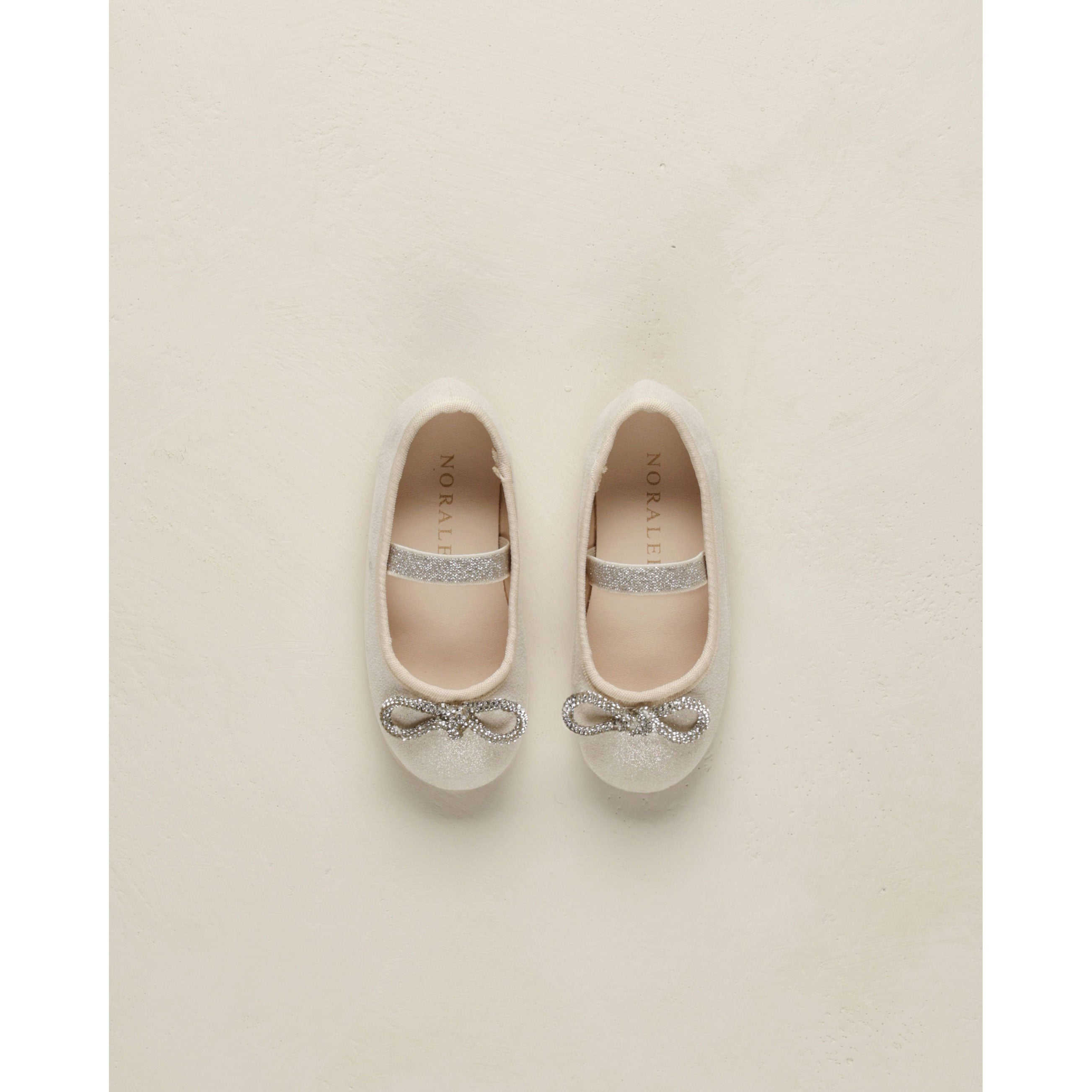 Noralee Baby Ballet Flats - Blush, Pearl Glitter main image 0