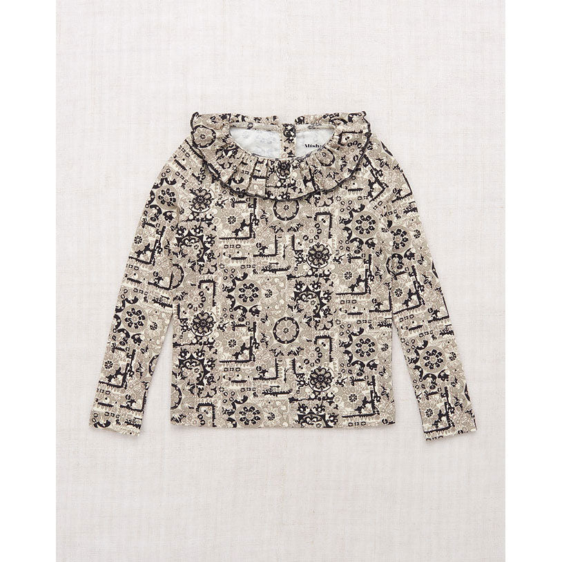 トップス misha and puff Seal Gray Medallion 3Y Misha and Puff Seal Gray Medallion Paloma Top – Ladida