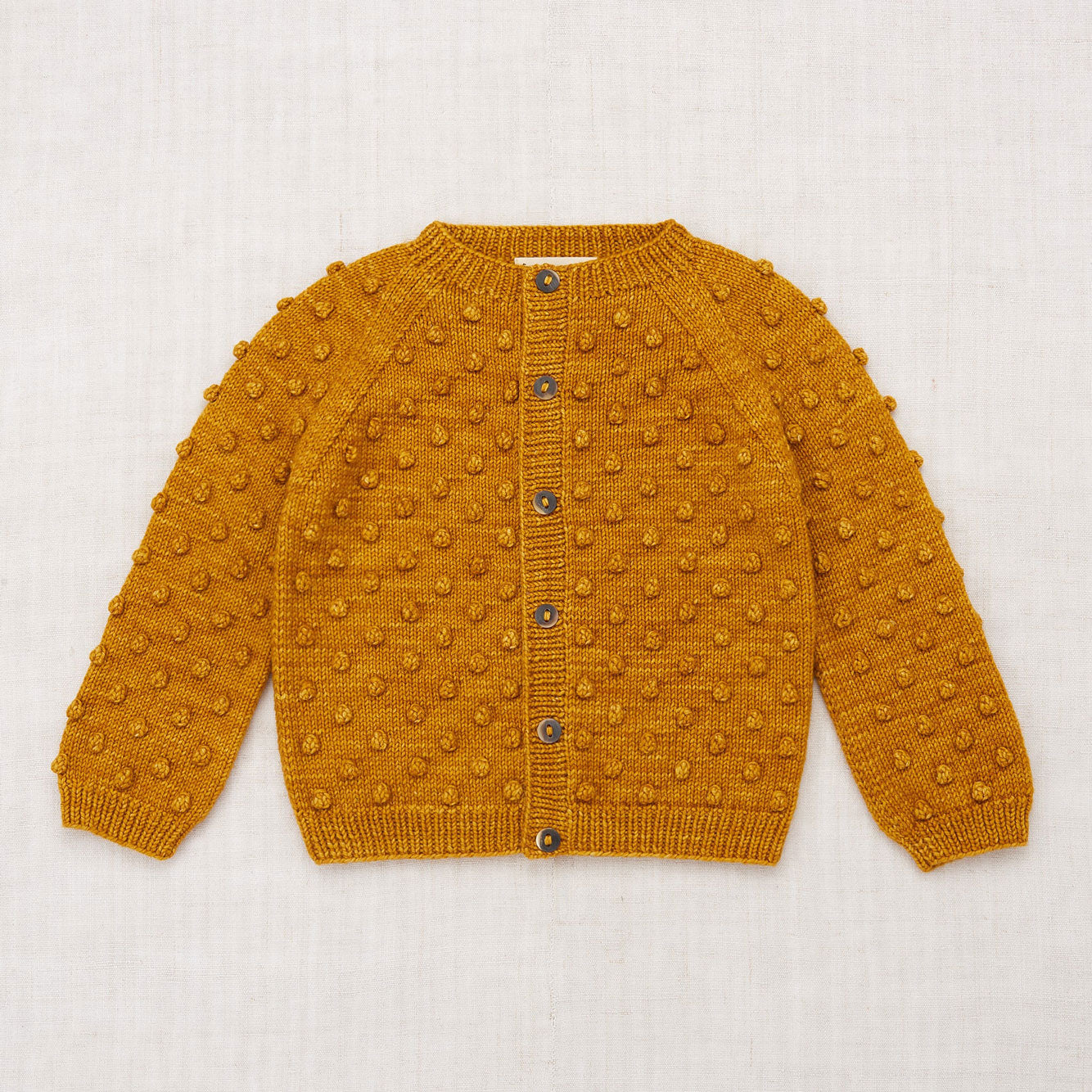 Misha and Puff Popcorn Cardigan - Marigold – Ladida 