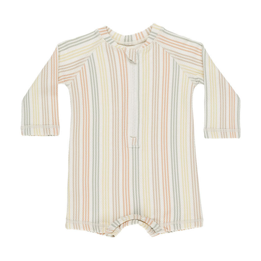 Quincy Mae Byron Rashguard One Piece in Oranges main image 0