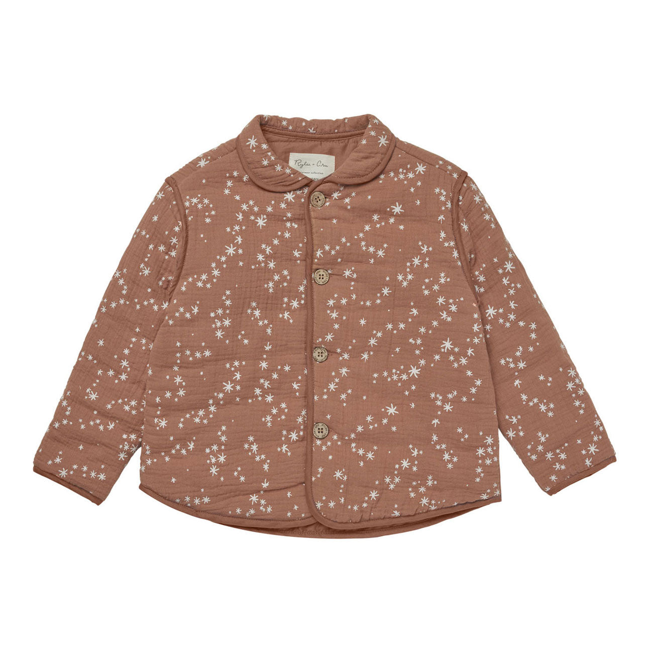 Rylee + Cru Collared Long Sleeve Shirt - Red Plaid