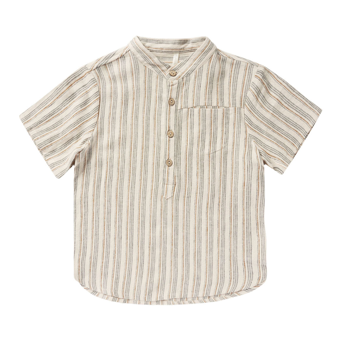 RYLEE + CRU DENIM SHORT SLEEVE OVERSHIRT