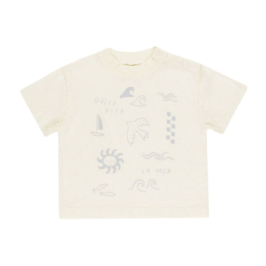 Rylee and Cru Dolce Vita Relaxed Tee – Ladida