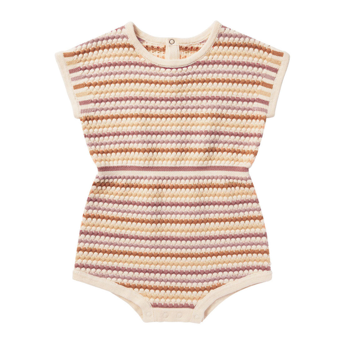 RYLEE + CRU CROCHET ROMPER PERIWINKLE main image 0