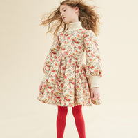 The Middle Daughter Stately Floral Round Up Dress