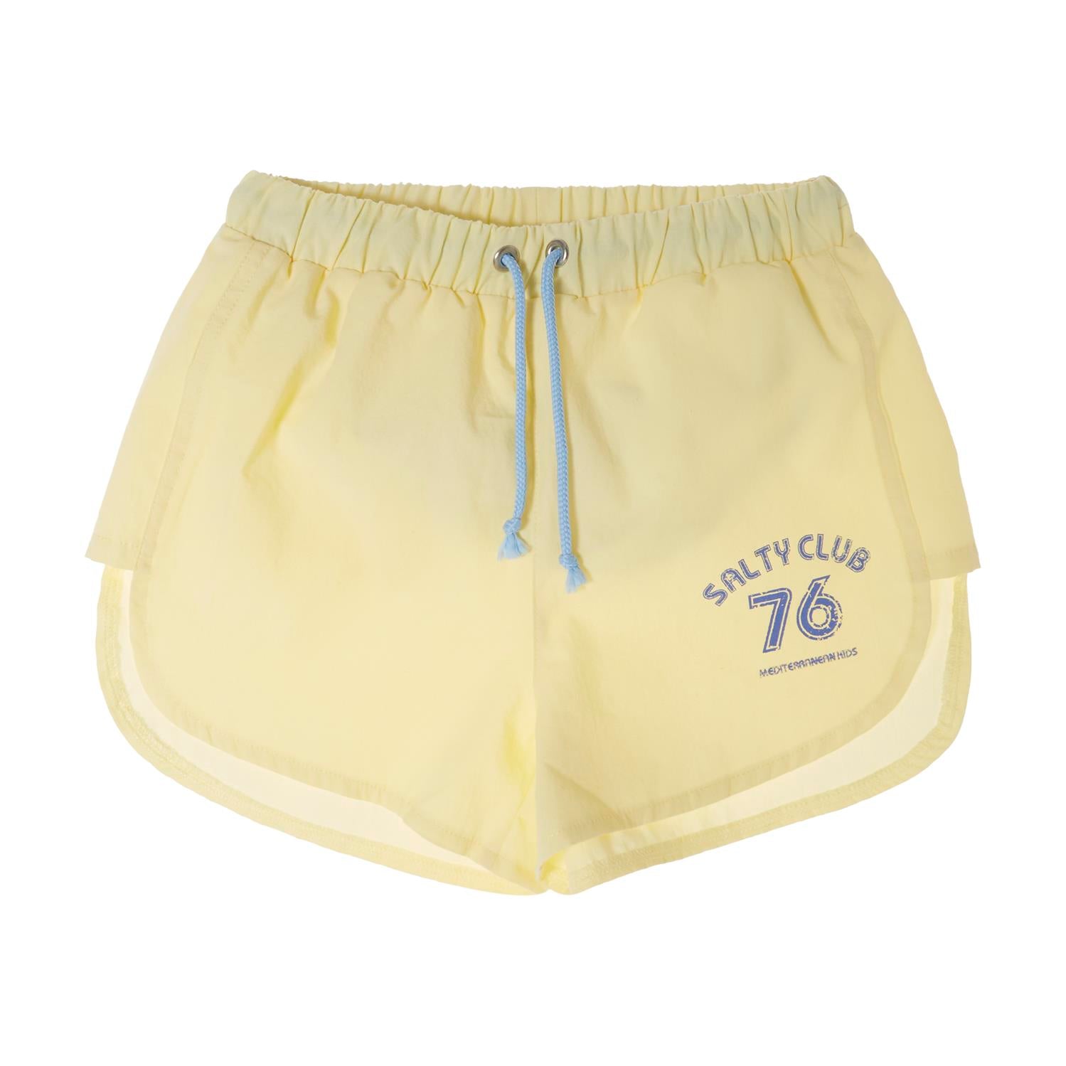 Tocoto Vintage Yellow Salty Club 76 Swim Shorts – Ladida Tocoto Vintage Yellow Salty Club 76 Swim Shorts – Ladida