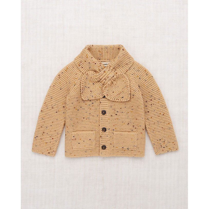 Misha and Puff Camel Confetti Scout Baby Cardigan – Ladida