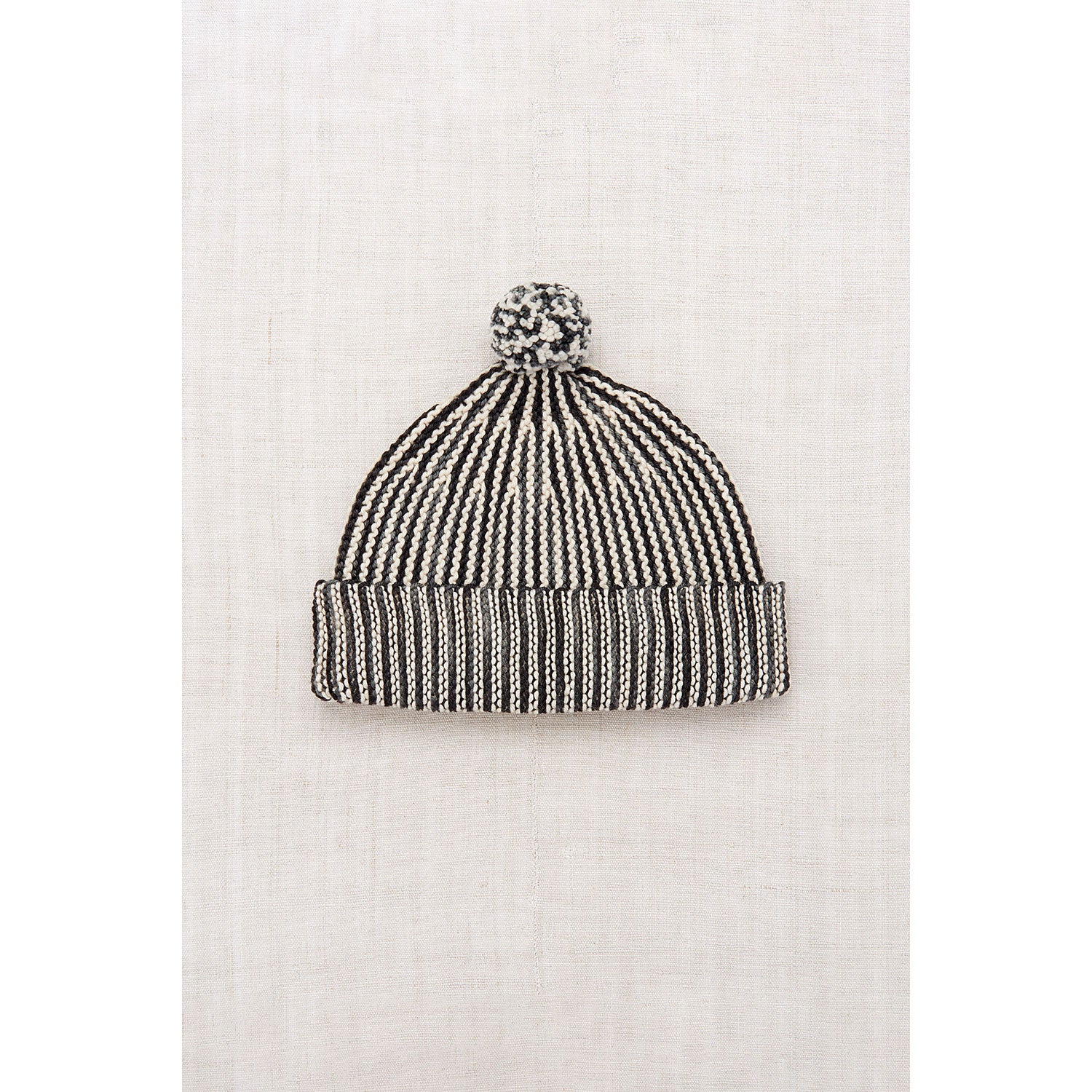 帽子 misha&puff Strata Garter Hat Licorice Misha and Puff Licorice Strata Garter Hat – Ladida