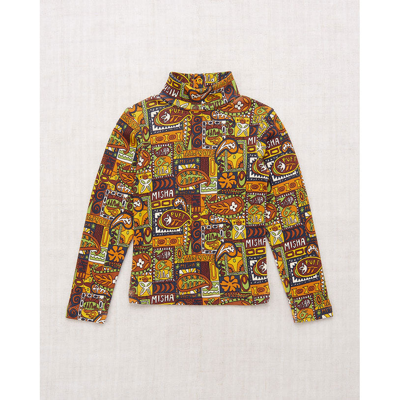 【mishaandpuff】Turtleneck Majave,Rosette Misha and Puff Fox Groovy Paisley Turtleneck – Ladida