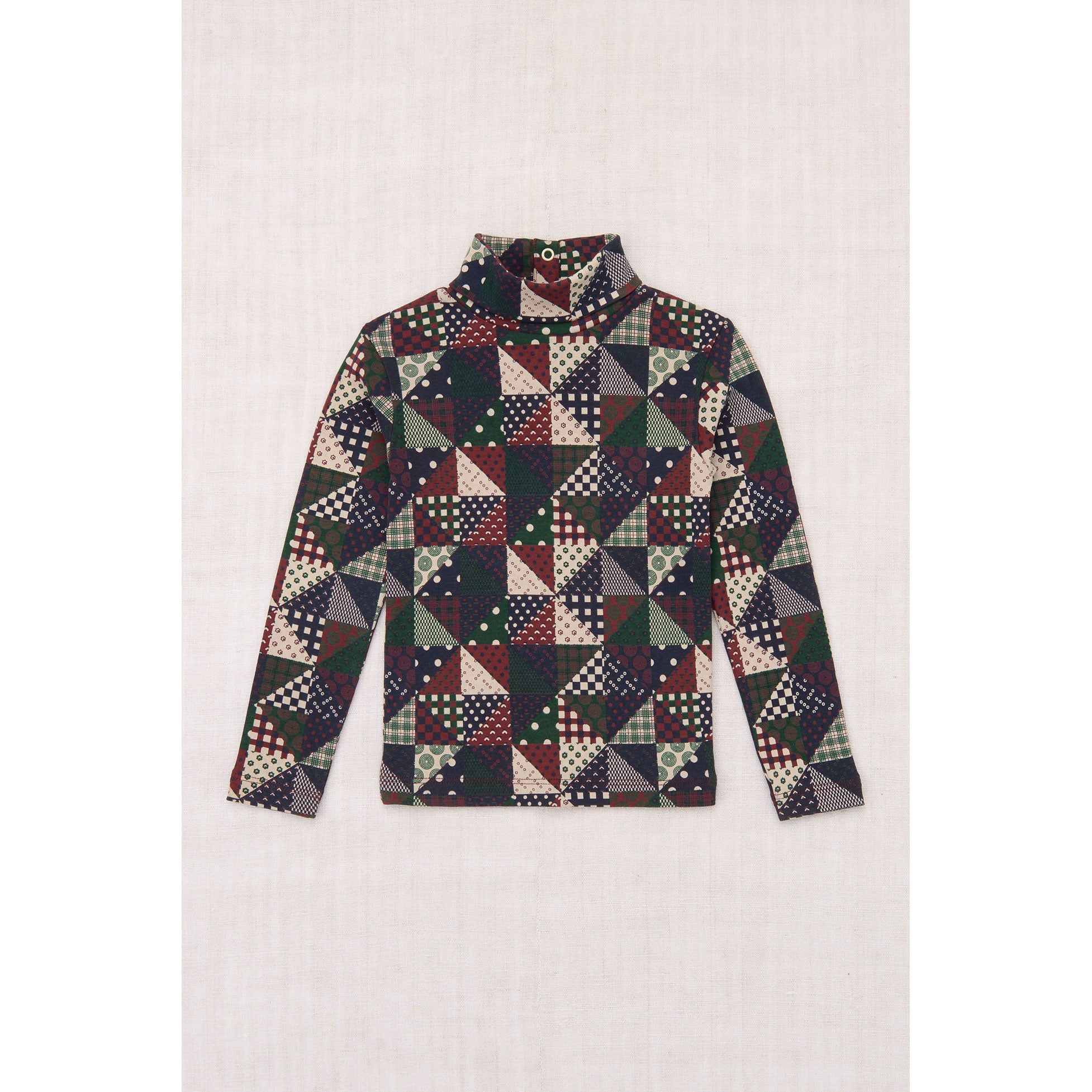 Misha and Puff Madder Root Patchwork Turtleneck – Ladida