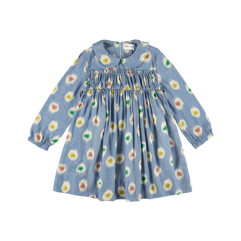 morley blue dress Morley Trudy long Bellprint Blue Dress main image 0