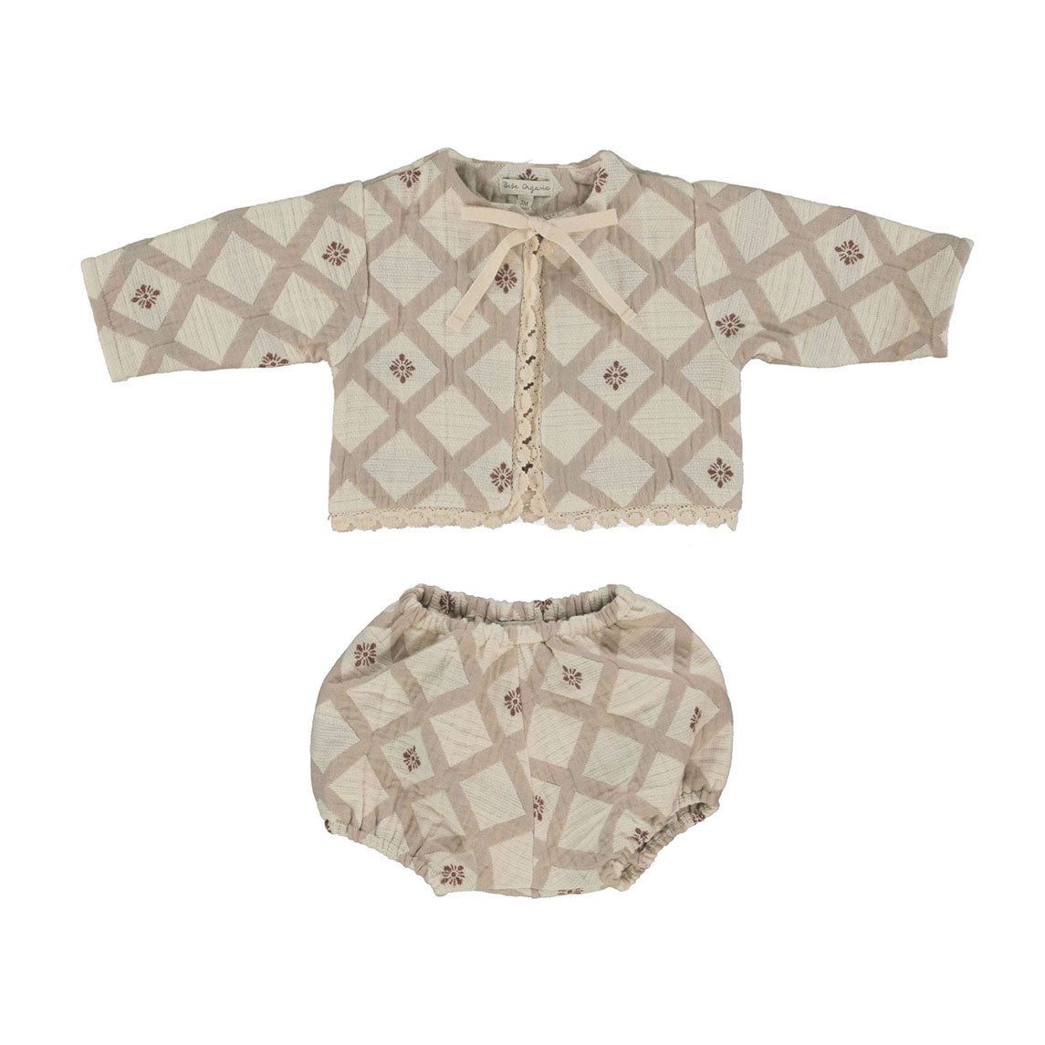 【omochi】bebeorganic Joan Baby Set 24m joan-set_f7632620-4061-4569-