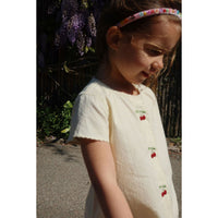 Konges Slojd Cloud Cream Evia Cherry Dress