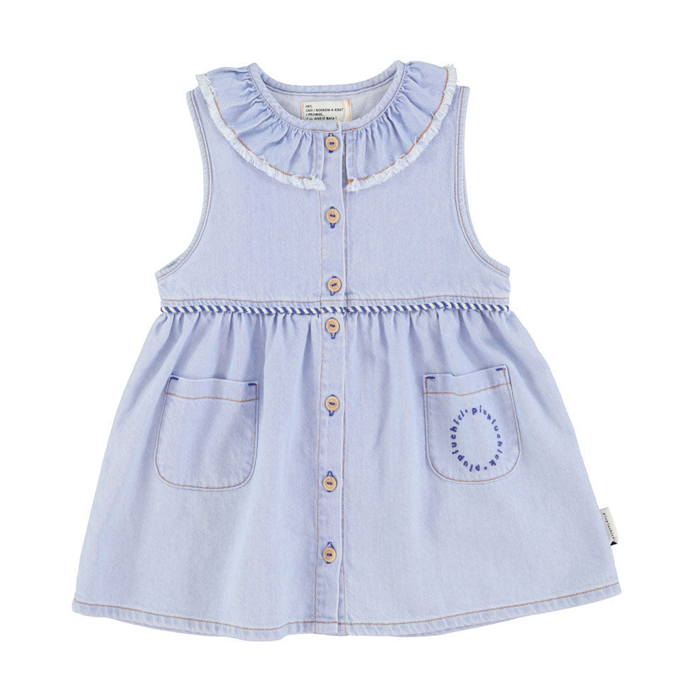 piupiuchick denim dress short dress