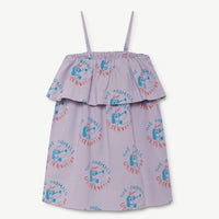 The Animals Observatory Lavender Dogs Dove Dress