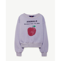 The Animals Observatory Lavender Peach Bear Sweatshirt