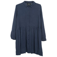 Little Remix Navy Dot Rion Shirtdress