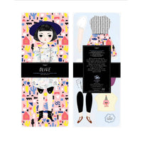 Of Unusual Kind Olive Paper Doll