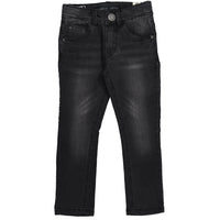 IKKS Black Used Denim Skinny Jeans